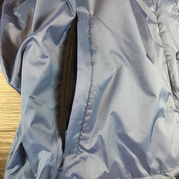 Levi's Kids Navy Blue Retro Rain Slicker Hooded Jacket Size Large LW8RN671 - Picture 4 of 12